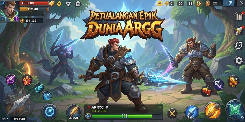 Tampilan gameplay menarik dari API5000 yang penuh aksi dan petualangan.