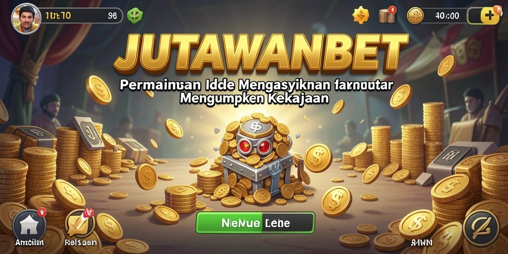 Tangkapan layar gameplay JUTAWANBET yang menampilkan keseruan mengumpulkan kekayaan.