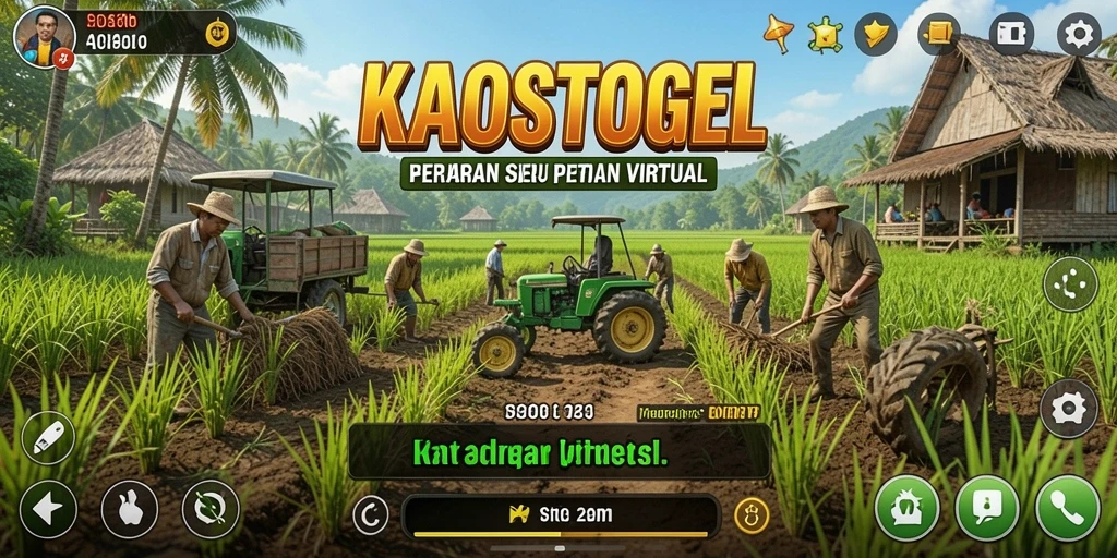 Tampilan gameplay seru dari KAOSTOGEL yang penuh warna.