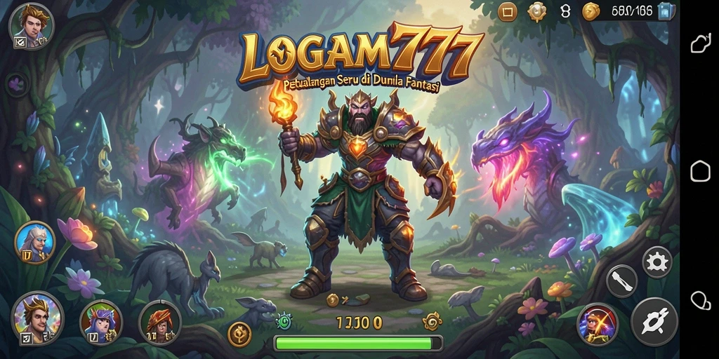 Tangkapan layar menampilkan gameplay seru LOGAM777 yang penuh petualangan.
