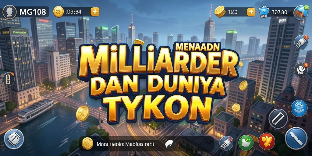 Tampilan gameplay Tycoon yang menawan dan menarik di MG108.