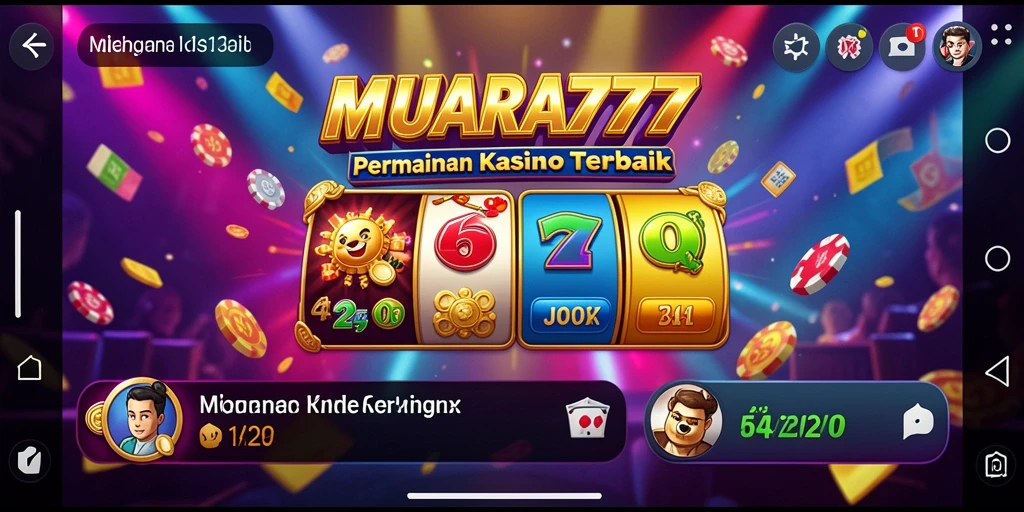 Tampilan layout permainan Kasino yang menarik pada MUARA777.