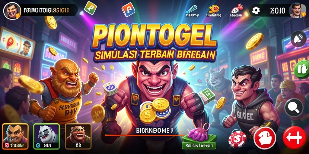 Tampilan gameplay PIONTOGEL yang menarik dan penuh warna.