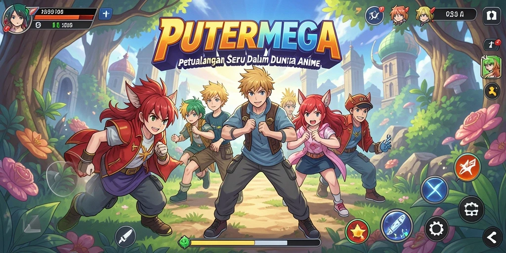 Screenshot menampilkan momen seru dalam gameplay PUTERMEGA.