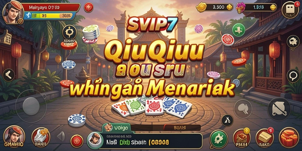 Screenshot gameplay QiuQiu yang menarik dan penuh aksi.