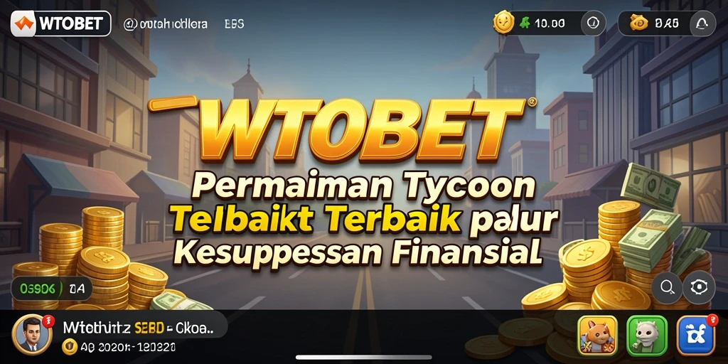 Gameplay Tycoon yang menarik dan interaktif di WTOBET.